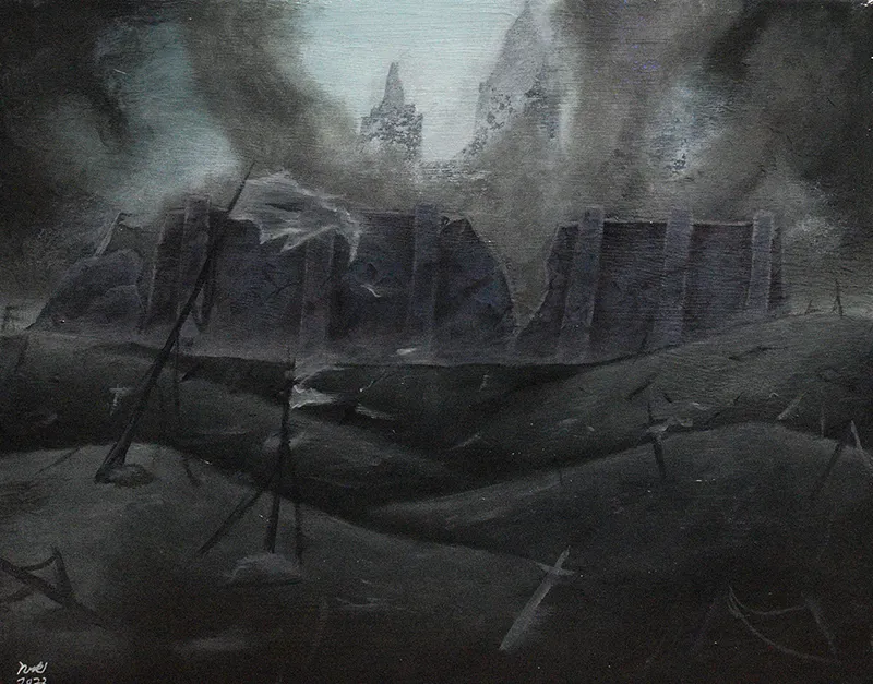 "A Battle Once Lost and Won" by Nikki Opryatova, 11th grade at Evergreen