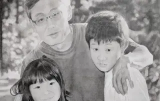 "Family Portrait" by Laura Wang, 12th grade at Camas