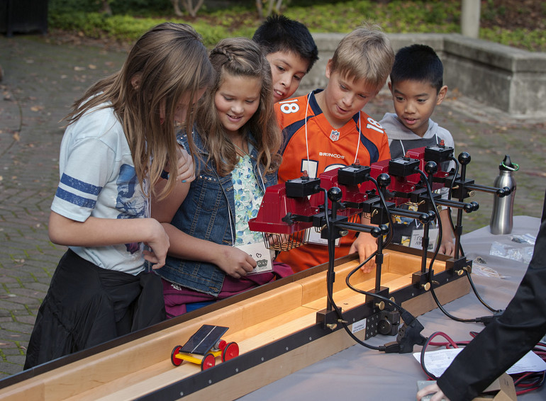 Evergreen students participate in Green Schools Summit