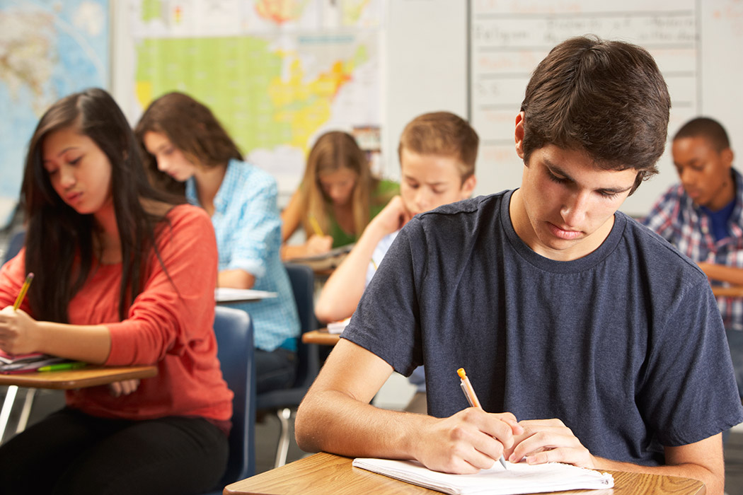 She won t pass the exam. Подростки в школе. Студент за партой. Студенты на занятиях. Подростки на занятиях.