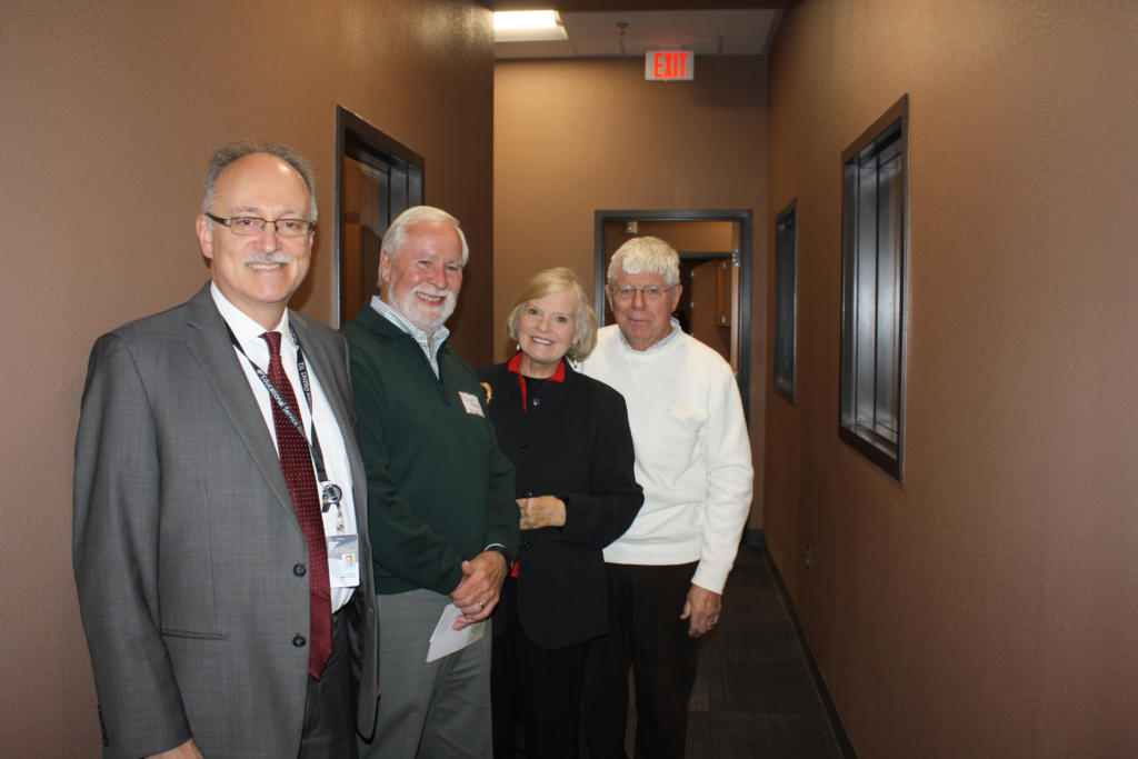 Tim Merlino, Rainer Houser, Ann Campbell and Dr. Richard Graham