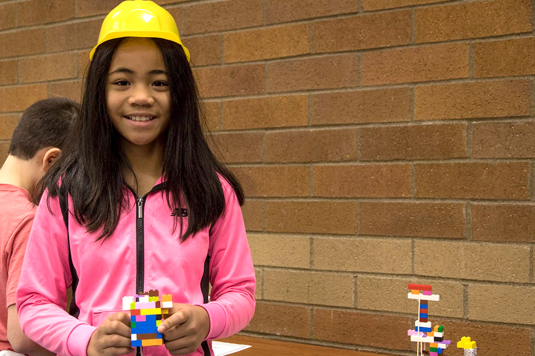 Evergreen elementary students participate in building competition