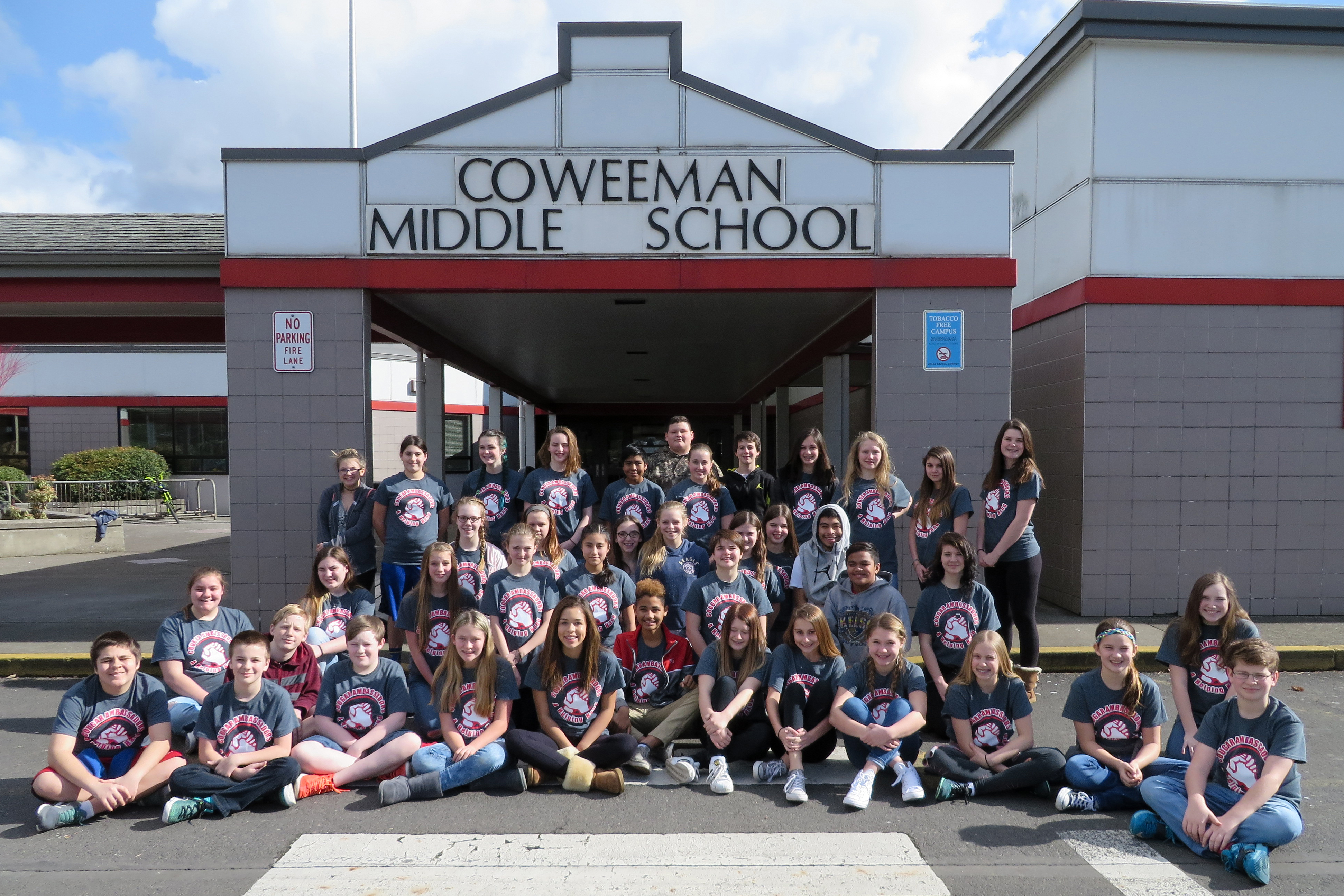 Coweeman Cougar Ambassadors foster a culture of belonging, respect & empathy