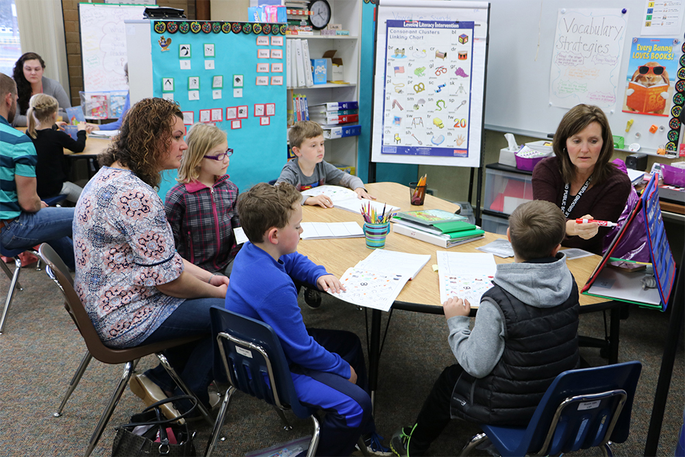 BGPS shadow days engage parents in their child's learning