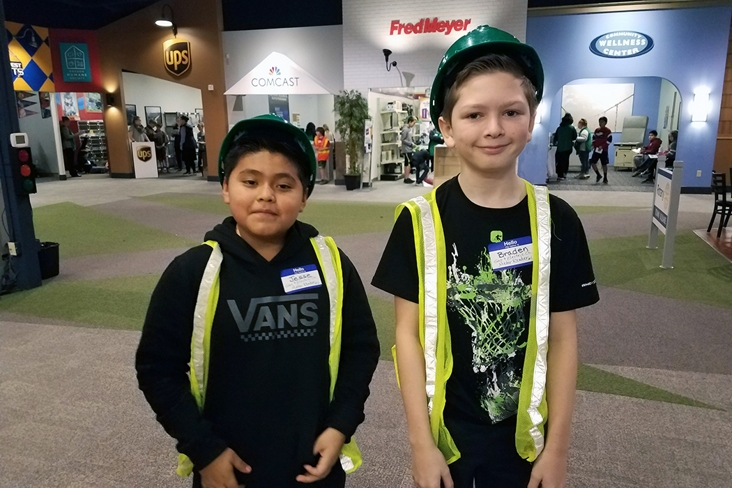 Woodland's sixth graders become sales managers and CEOs for a day at Junior Achievement's JA BizTown