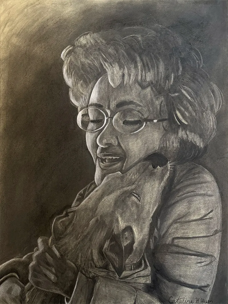"Unconditional Love" by Catalina Hagen, 12th grade at Ridgefield