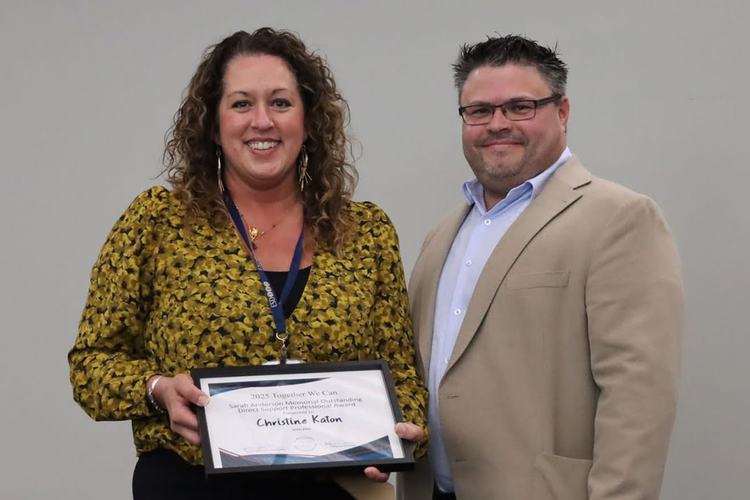 ESD 112's Christine Katon receives top honor at 'Together We Can' conference