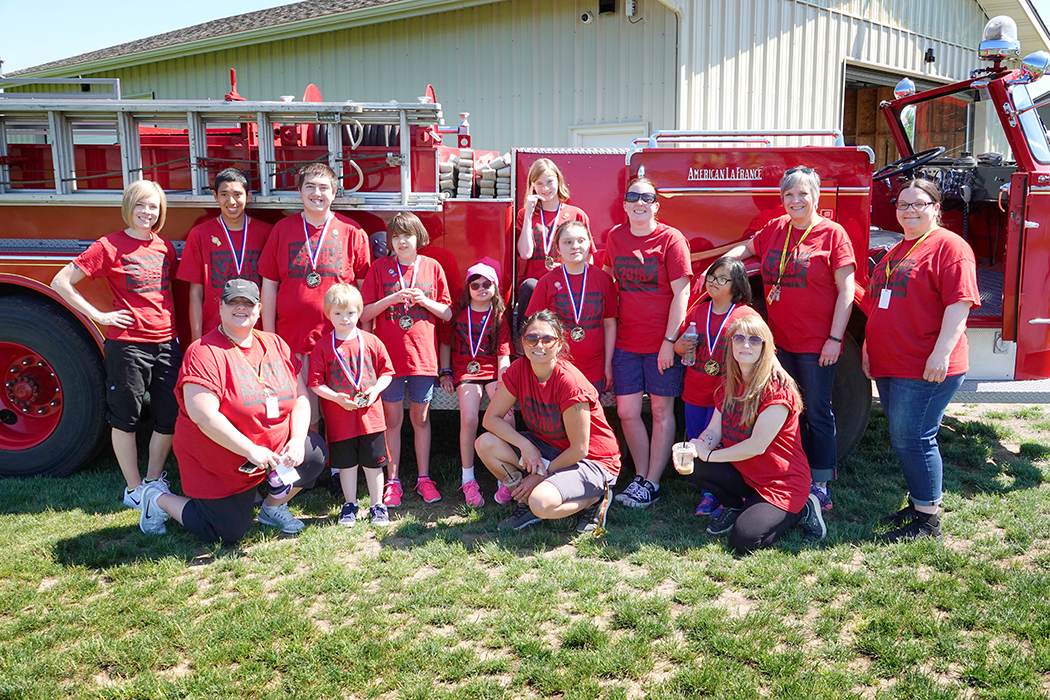 Dayton ESA students compete in track and field event