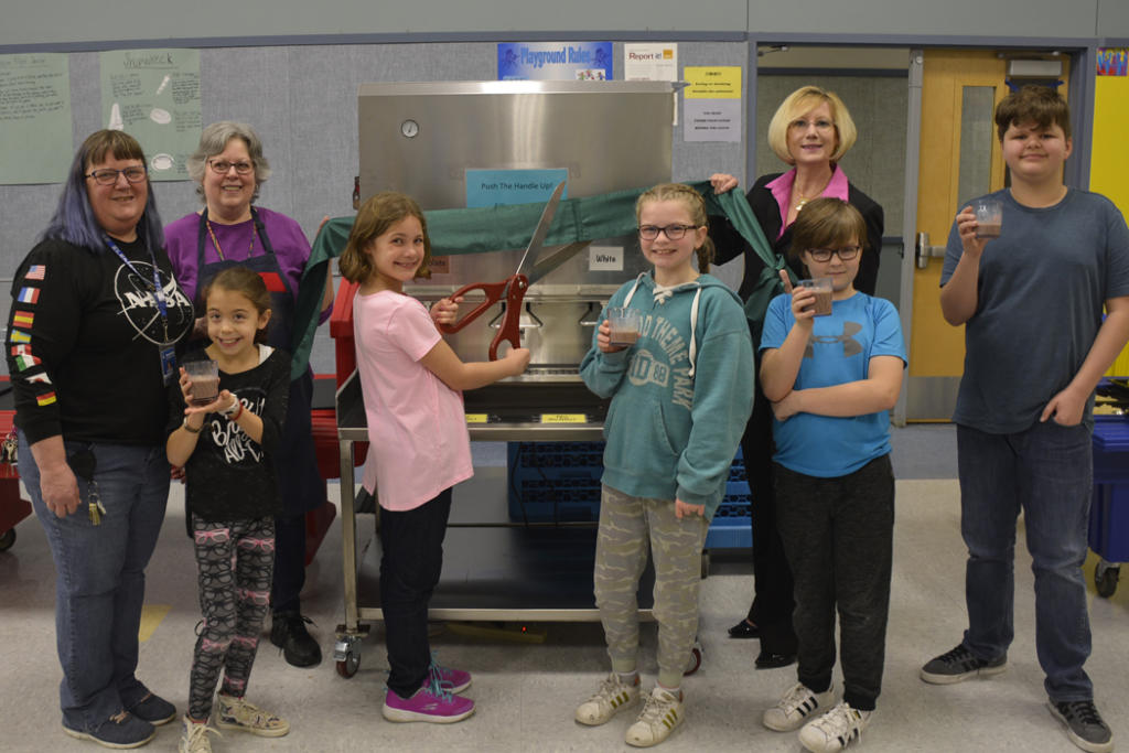 Ellen Lancaster, Sandy Bell, Mary Templeton, students-Olive Krysak, Stella Genova, Savannah Boothby, Dawson Adams, Brody Lokken