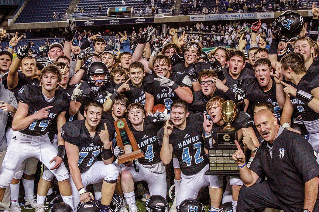 Hockinson Hawks football win state 2A championship