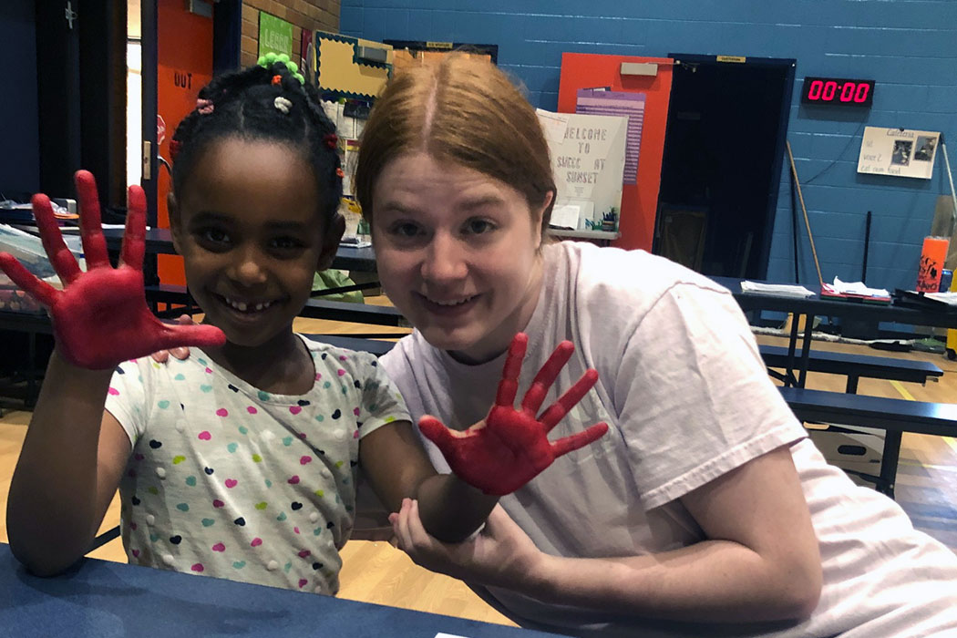 ECE volunteer summer internship program a big success