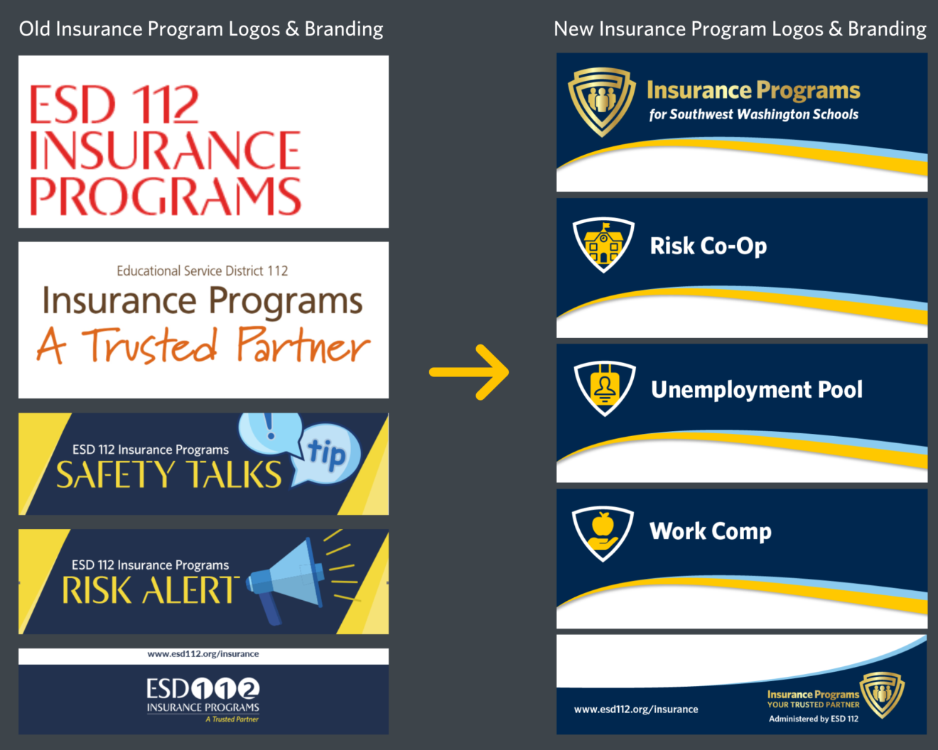 Insurance Programs New Logo & Branding