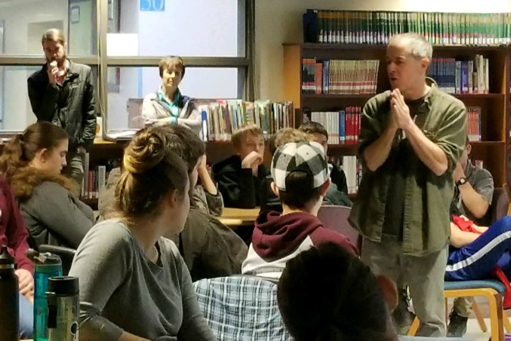 Washington State Poet Laureate imparts “Words that Matter” to SCSD students