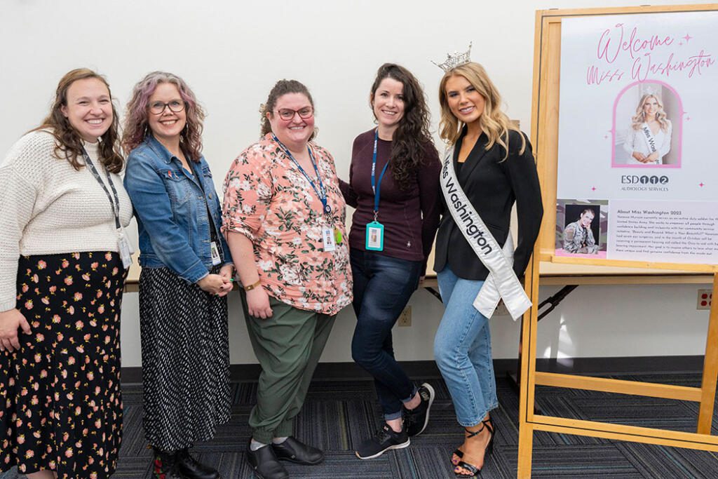 ESD 112 Audiologists & Miss Washington