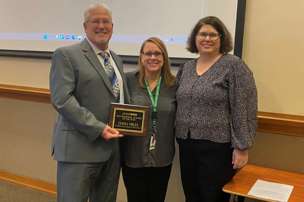 Dana Miles, Washington State Teacher of the Year