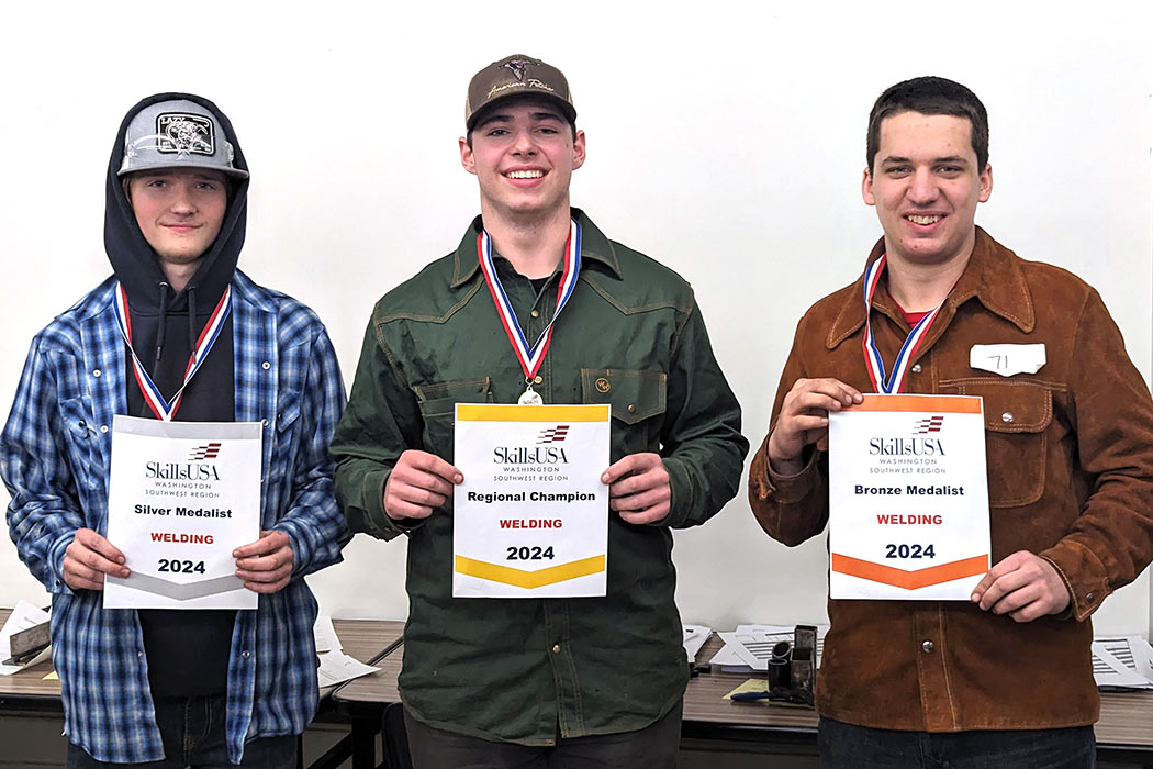 Skills USA winners