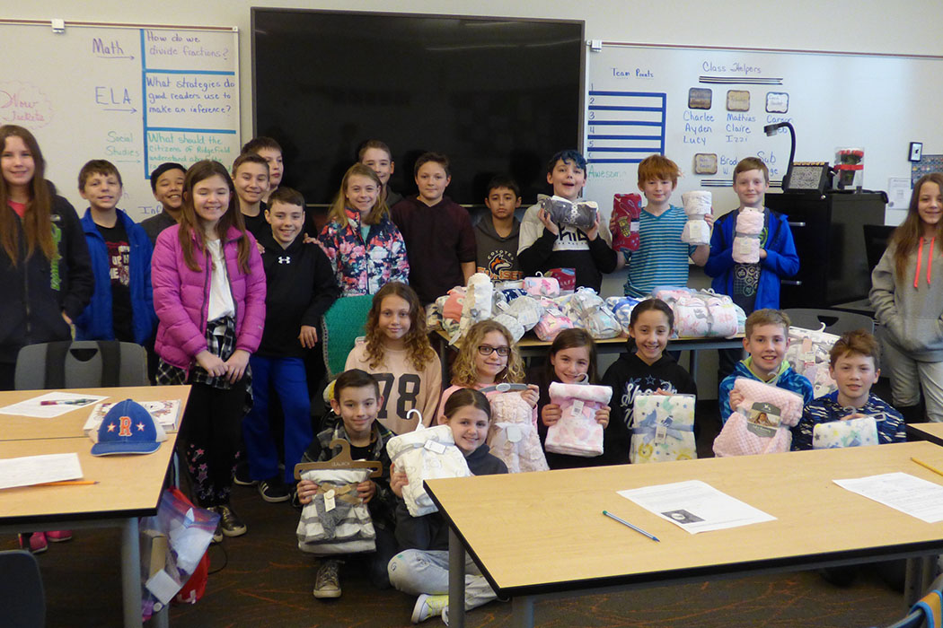 Ridgefield Fifth Graders Pay Kindness Forward