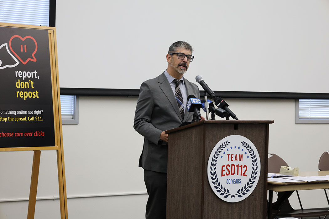 John Anzalone, Camas School District superintendent