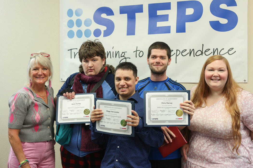 STEPS Graduates with staff