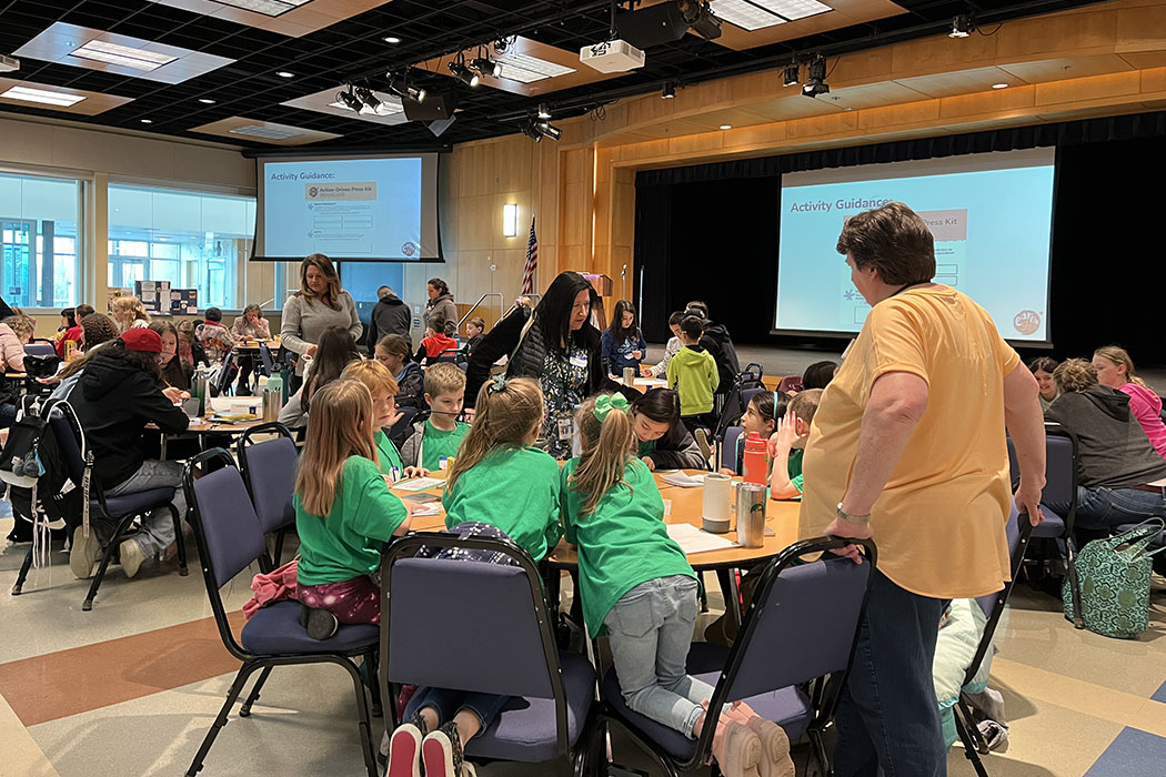 Green Teams in Action at Clark County Elementary Student Summit