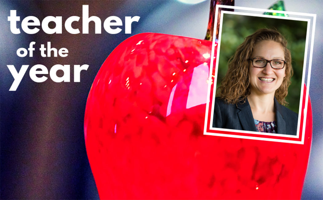 Camas teacher wins state “Teacher of the Year” award