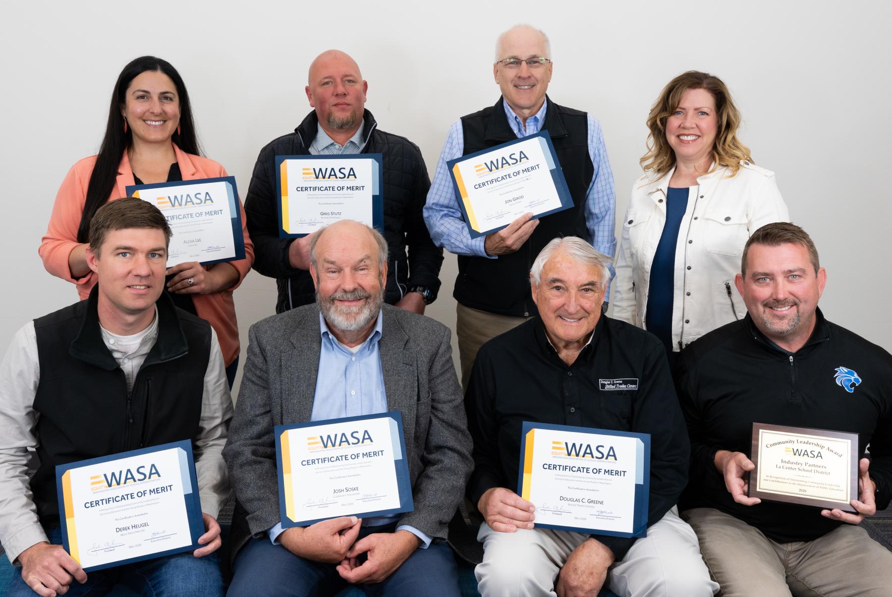 nter School District Industry Partners: Greg Stutz, Builders FirstSource; Josh Soske, Community Volunteer; Jon Girod, Quail Homes; Chris Hiller, River City Enterprises, Inc.; Dean Muonio, Rotschy, Inc.; Douglas C. Greene, Skilled Trades Centers; Betsy Hoppe, Steelscape LLC; Alexa Lee, Tapani Inc.; Dean Lee, Tapani Plumbing Inc.; and Derek Heugel, Wolf Industries Inc.