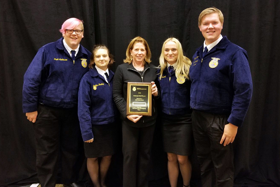 Woodland High School's Floriculture Team places eighth in national FFA competition