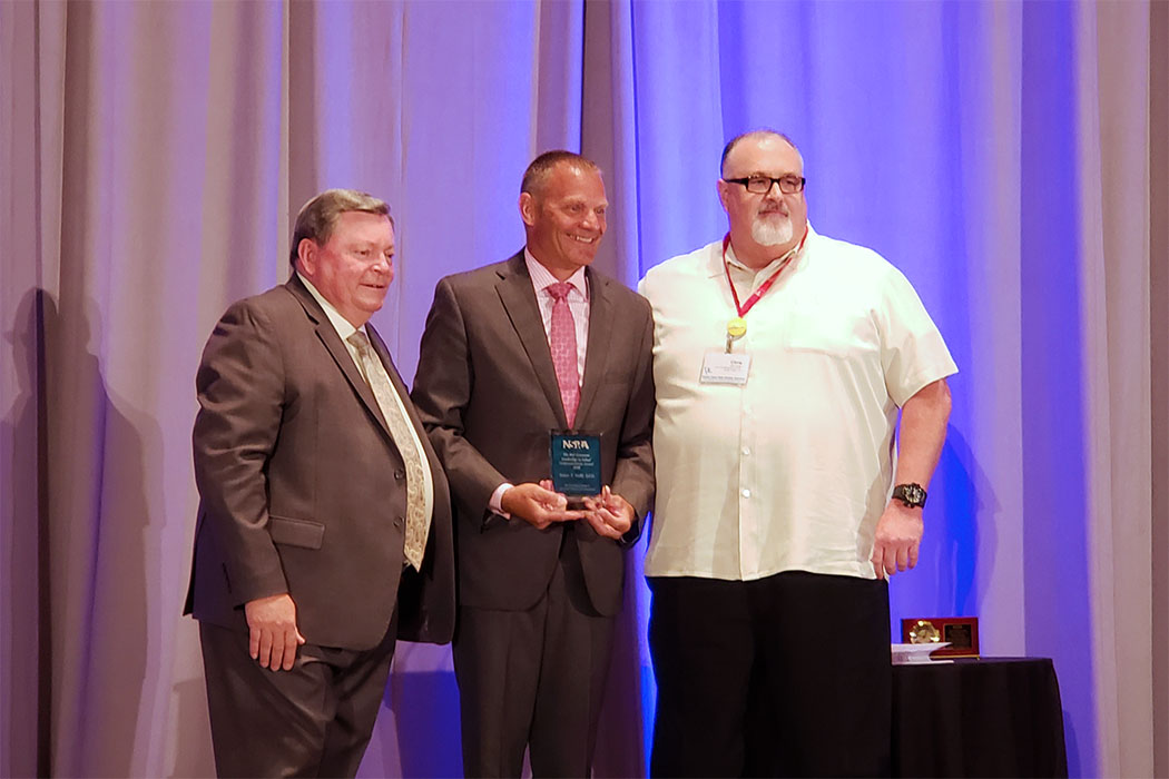 VPS Superintendent Webb receives national award for communications
