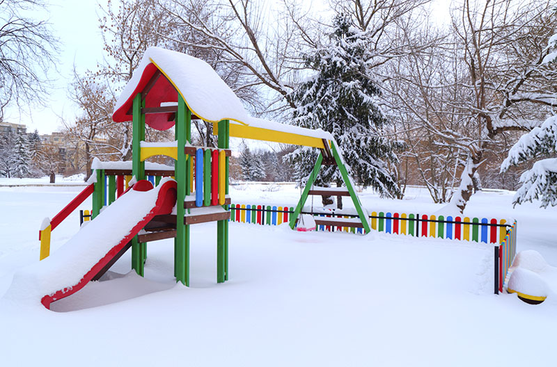 Playground Safety - Winter Use Advisory