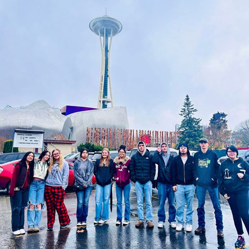 Students explored the areas beyond campus