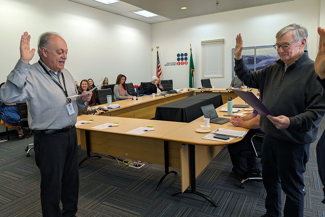 Honoring the ESD 112 Board during School Board Recognition Month